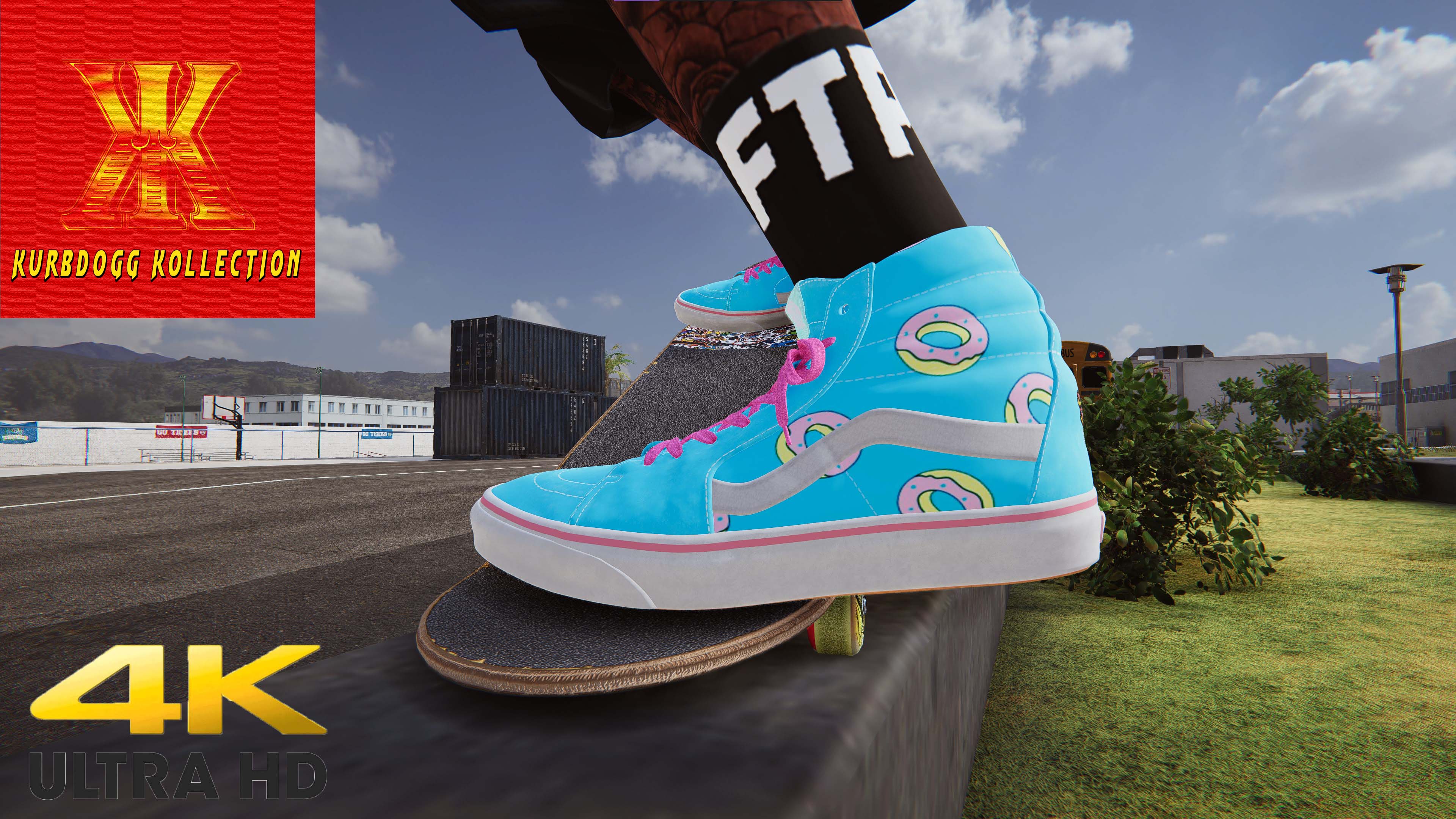 odd future vans on feet