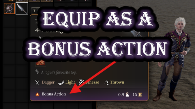 以_bonus_行动装备武器 (Equip Weapons as a Bonus Action)