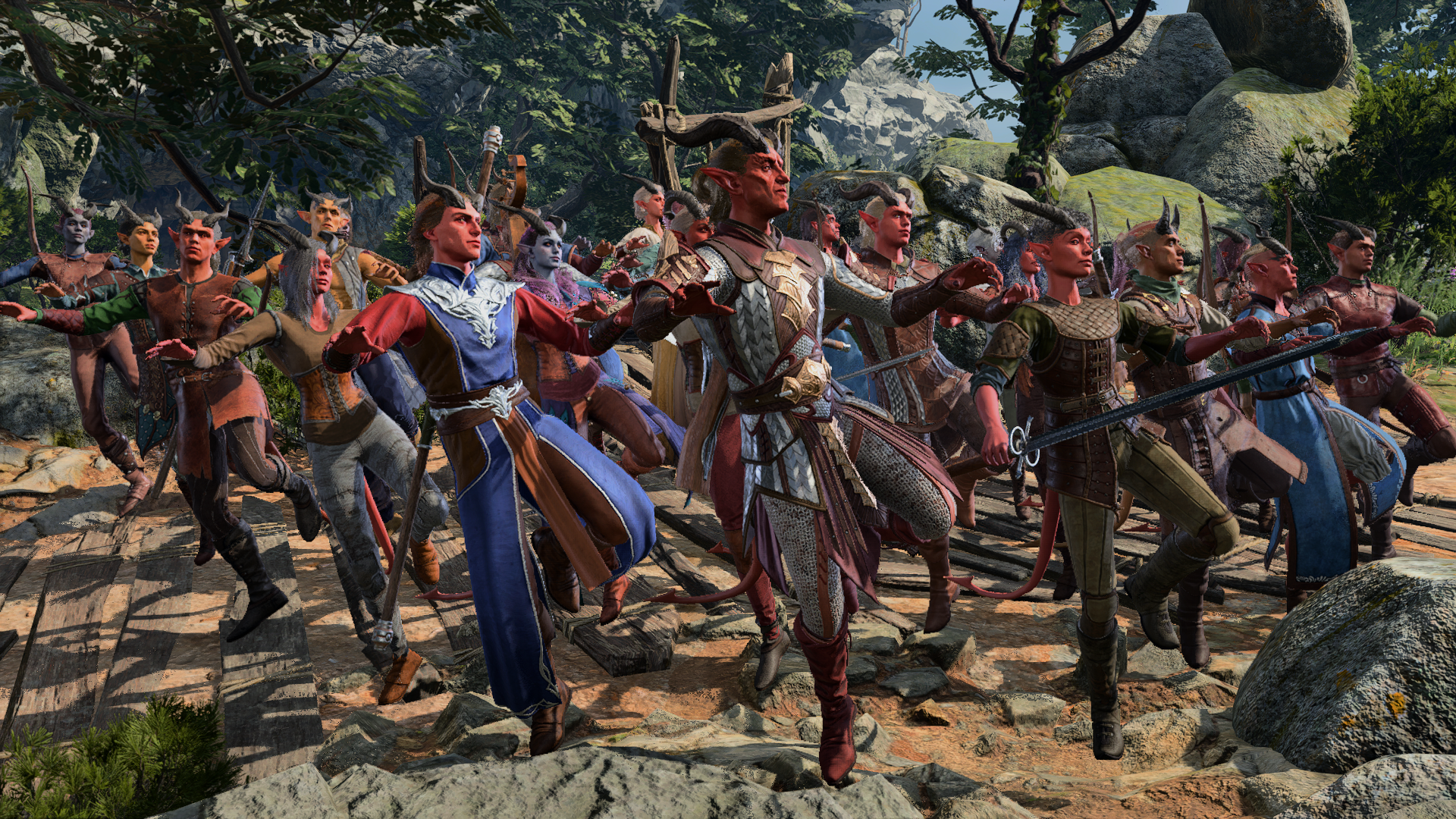 扮演你喜欢的 Tiefling（Zevlor、Rolan、Alfira） (Play as your fav tieflings (Zevlor, Rolan, Alfira))