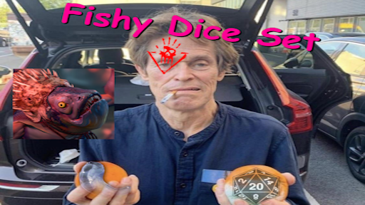 鱼儿骰子套装 (Fishy Dice Set)