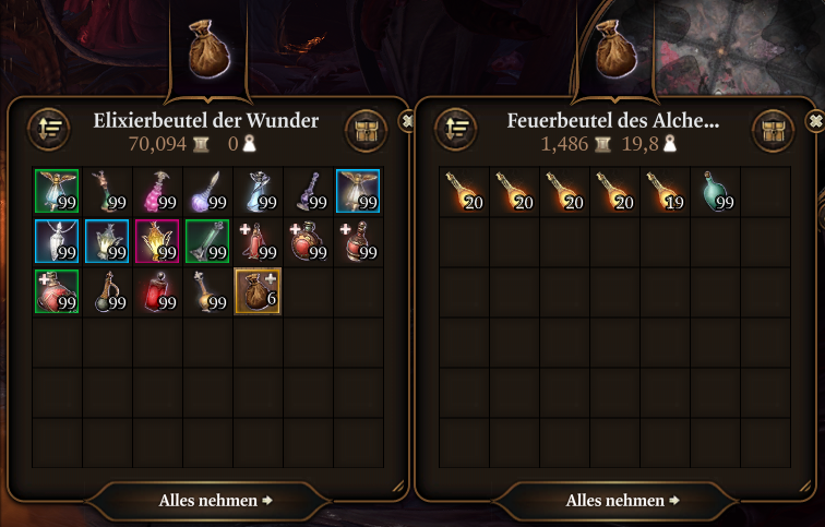 奇迹药剂袋 (Elixierbeutel der Wunder)