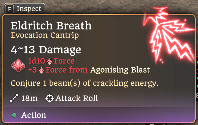 带有吐息动画的以太射线 (Eldritch Blast with Breath Animation)