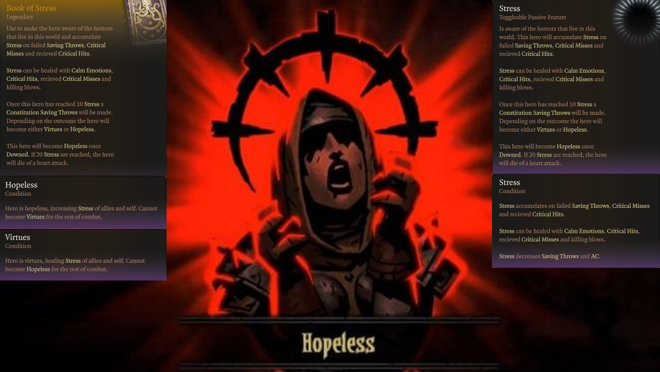 最黑暗地牢难度增强 (Darkest Dungeon Difficulty)