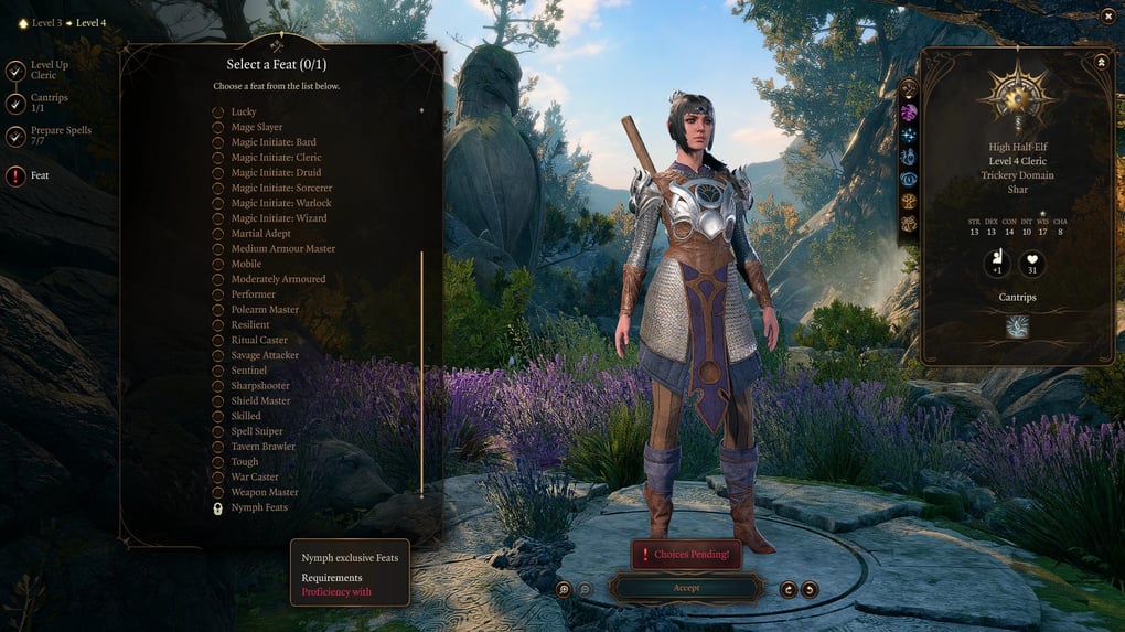 仙女可玩种族：超越简单的仙女 (Nymph Playable Race: Beyond Simple Nymph)