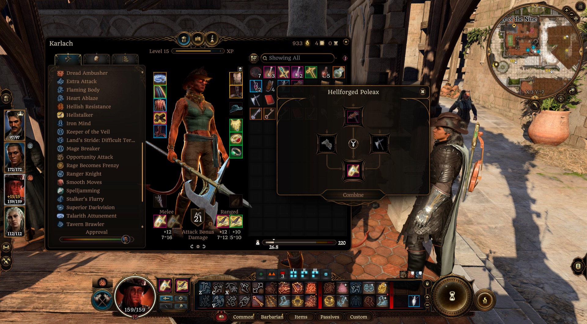 地狱铁强化 (Infernal Iron Boosts)