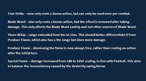 法术微调包 (Cantrip Rebalance Pack)