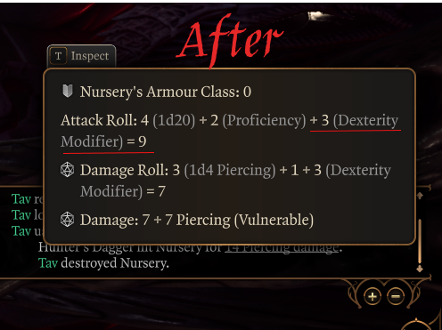 使用DEX投掷（盗贼、游侠） (Throwing with DEX (Rogue, Ranger))