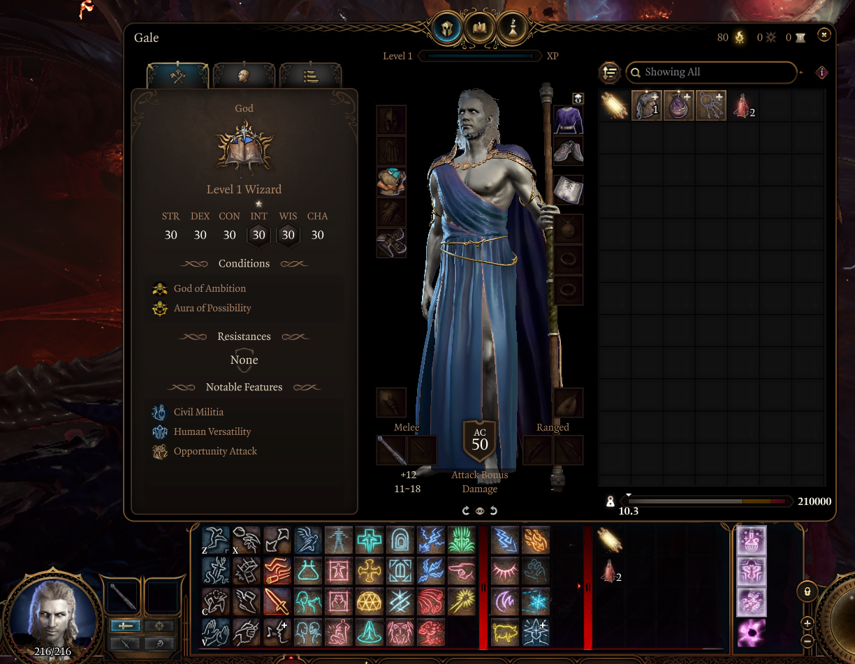 盖尔的神格 (Gale’s Godhood)