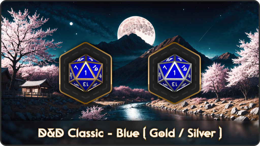 D&D 经典骰子套装 (D&D Alternative Classic Dice Set)