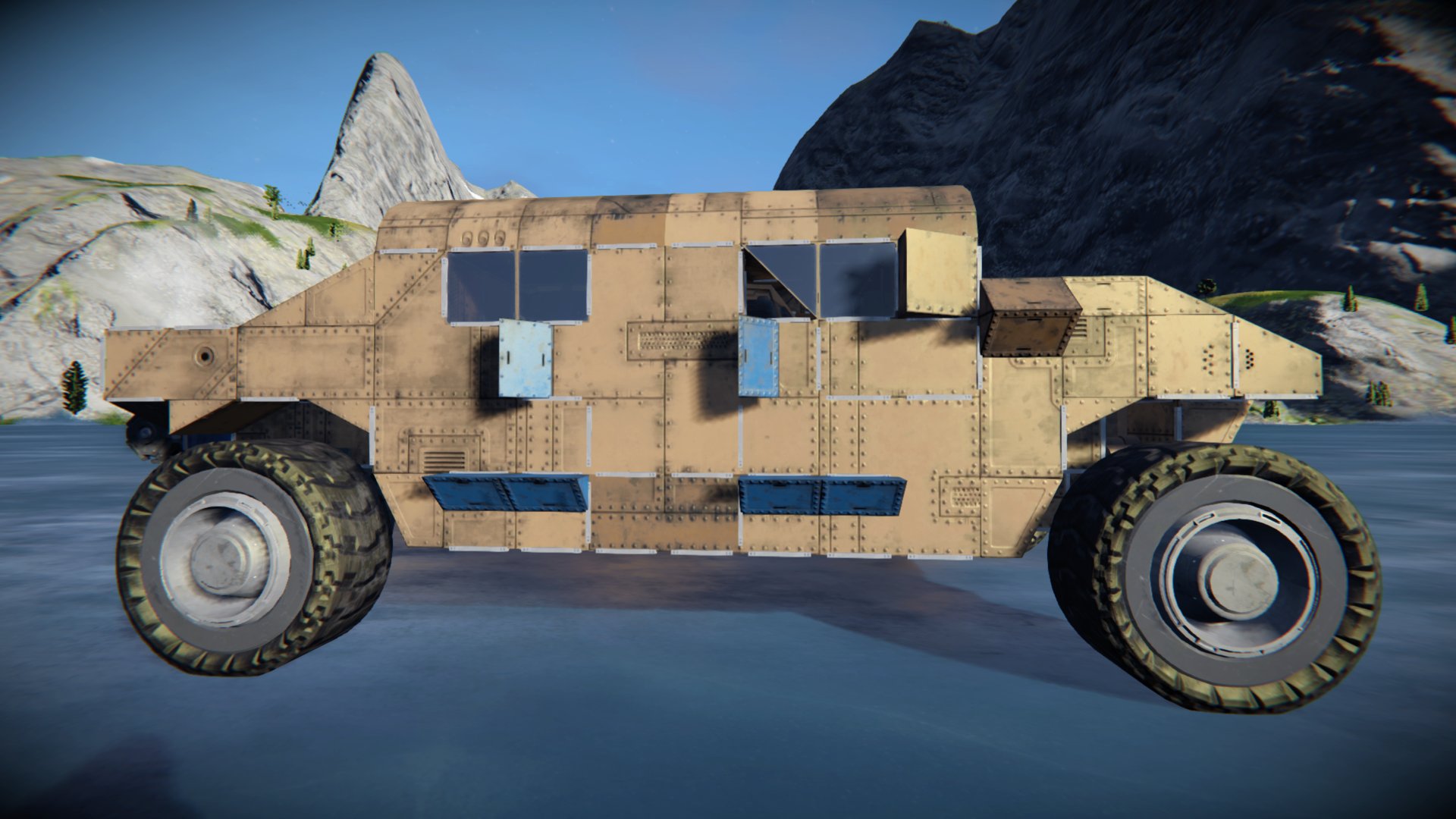 Space engineers ровер