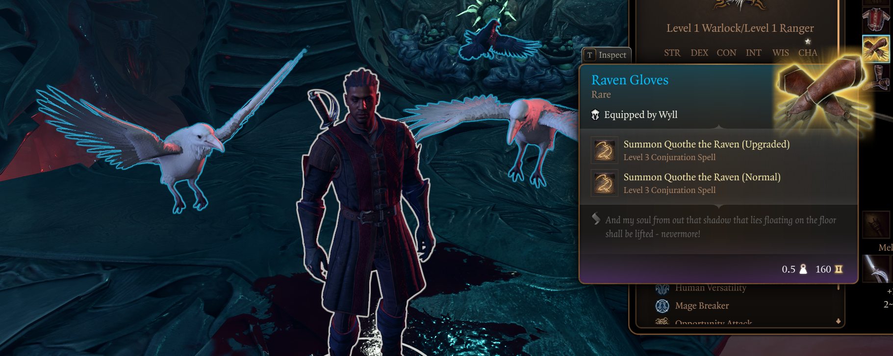 永不归来（白乌鸦手套） (Nevermore (White Raven for Raven Gloves))