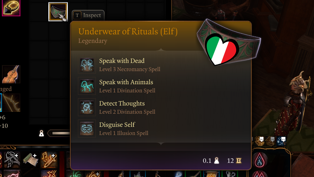 仪式内裤 ITA (Underwear of Rituals ITA)