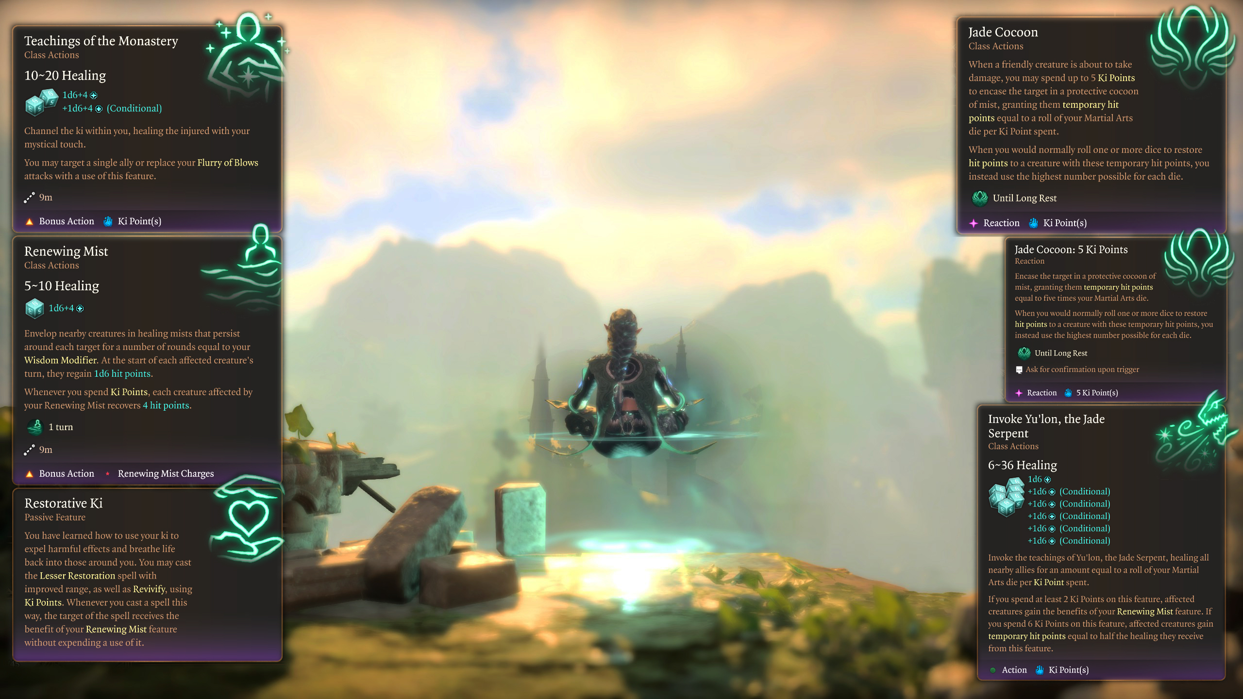 迷雾编织者武僧子类 (Way of the Mistweaver Monk Subclass)