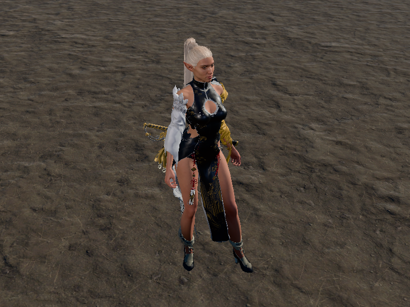 兰花秋裙 (Orchid Fall Dress)