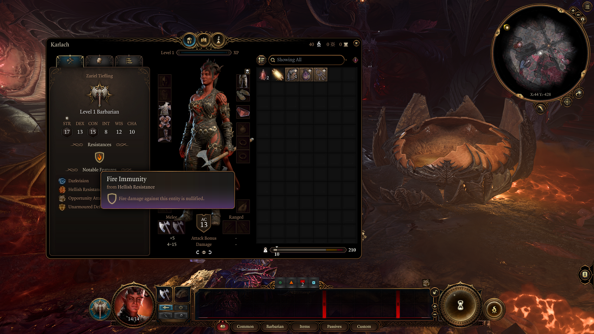 防火卡尔查 (Fireproof Karlach)