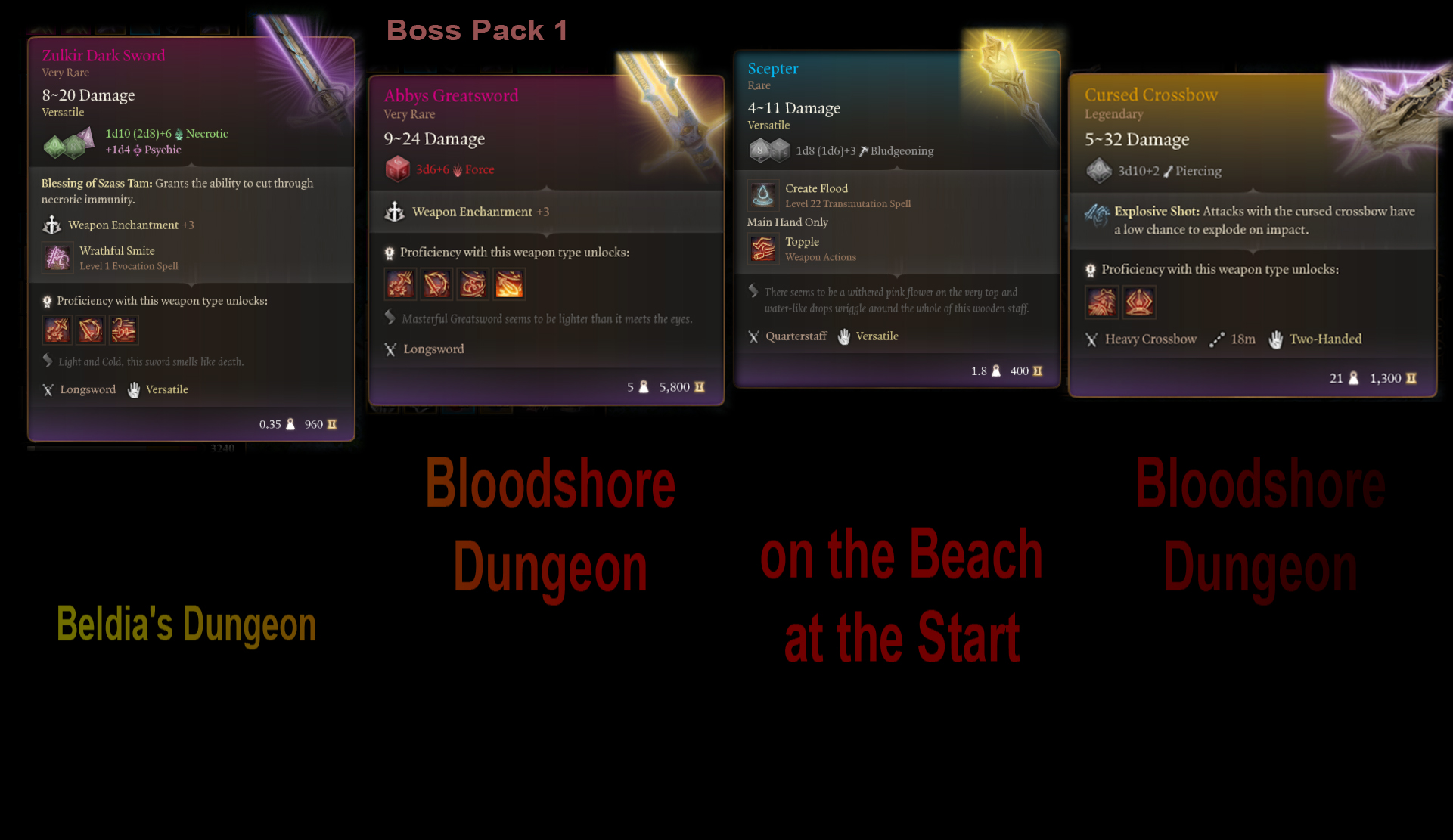 CH的BOSS包1 (CH’s Boss Pack 1)