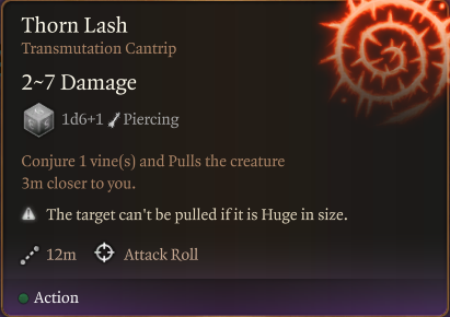 荆棘鞭笞 (Thorn Lash)