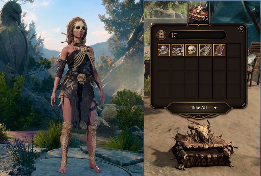 梅里娜的女儿 – 女妖服装 (Mayrina’s Daughter – a hag outfit)