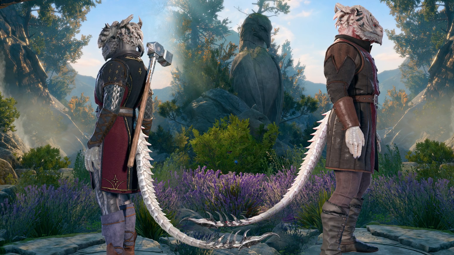 重构资产 DMH – 黑暗渴望龙裔 CC (Reforged Assets DMH – Dark Urge Dragonborn CC)