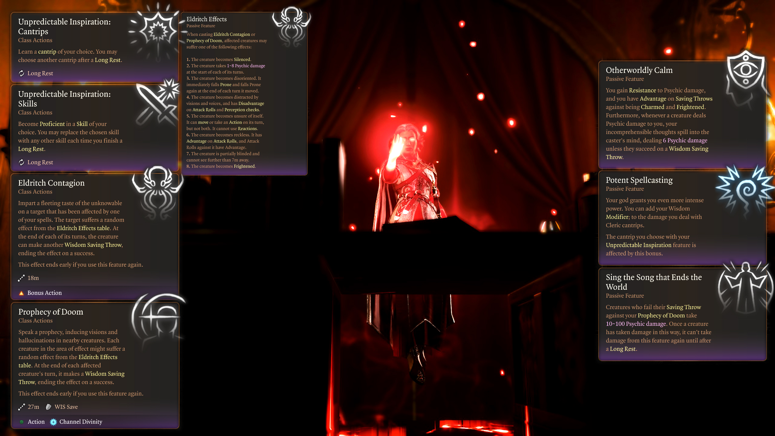 邪神领域牧师副职 (Eldritch Domain Cleric Subclass)