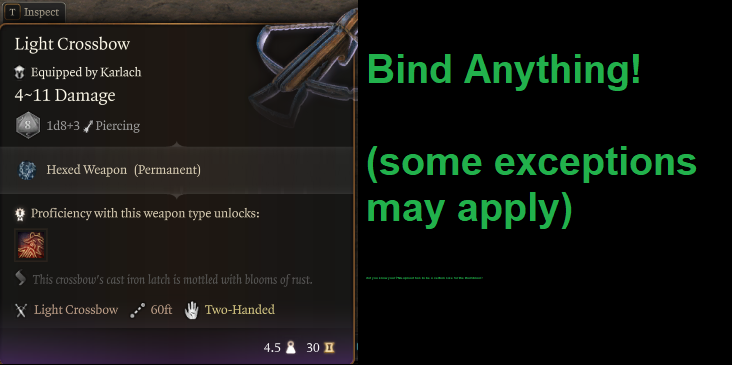 近战或远程契约武器 (Melee or Ranged pact weapon)