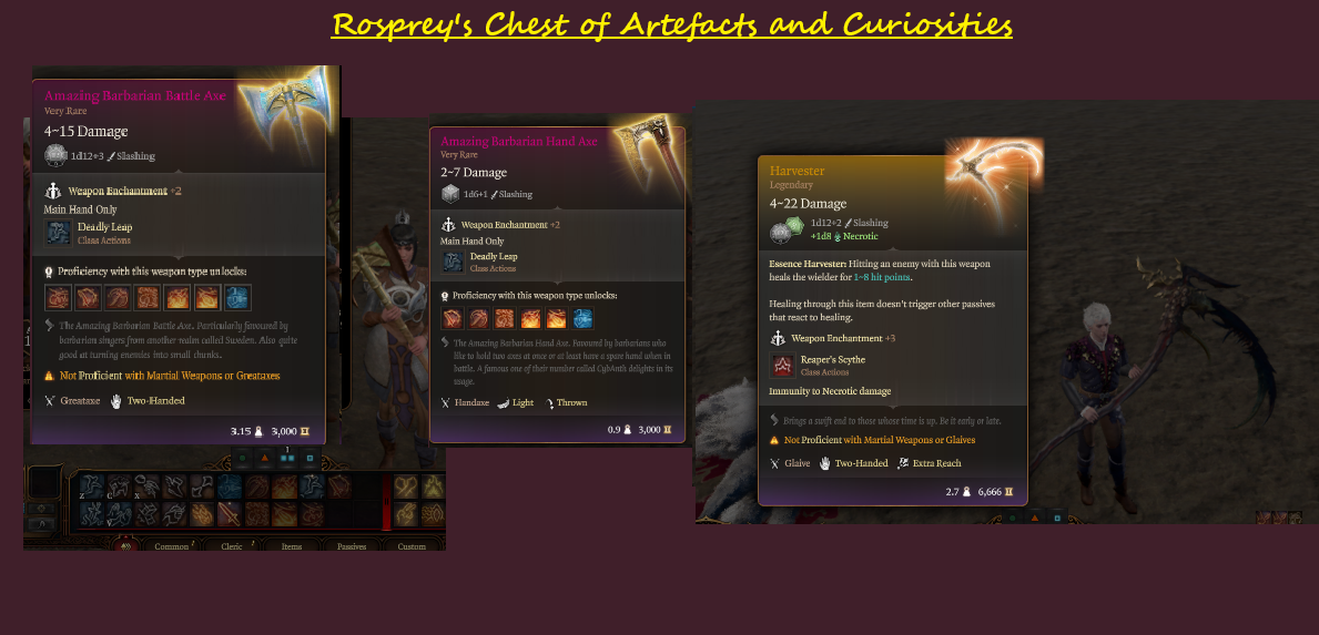 Rosprey 艺术品包 (Rosprey Artefacts Pack)