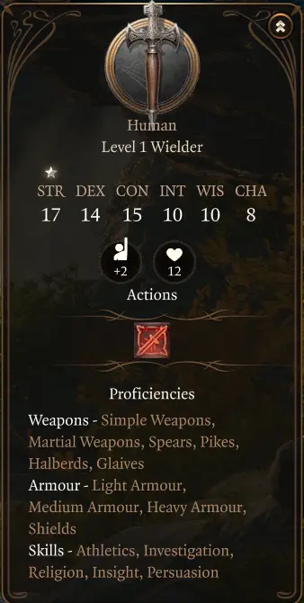 持者职业 (Wielder Class)