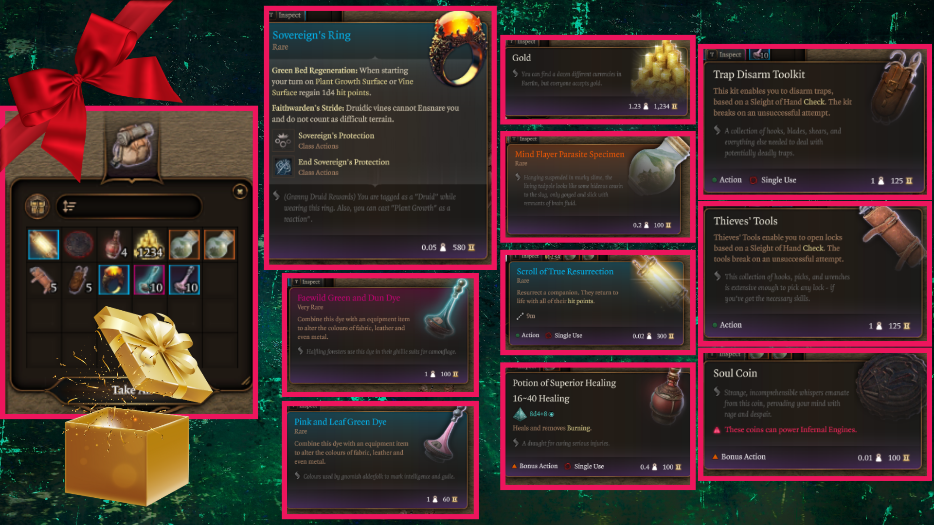 祖母德鲁伊奖励 (Granny Druid Rewards)