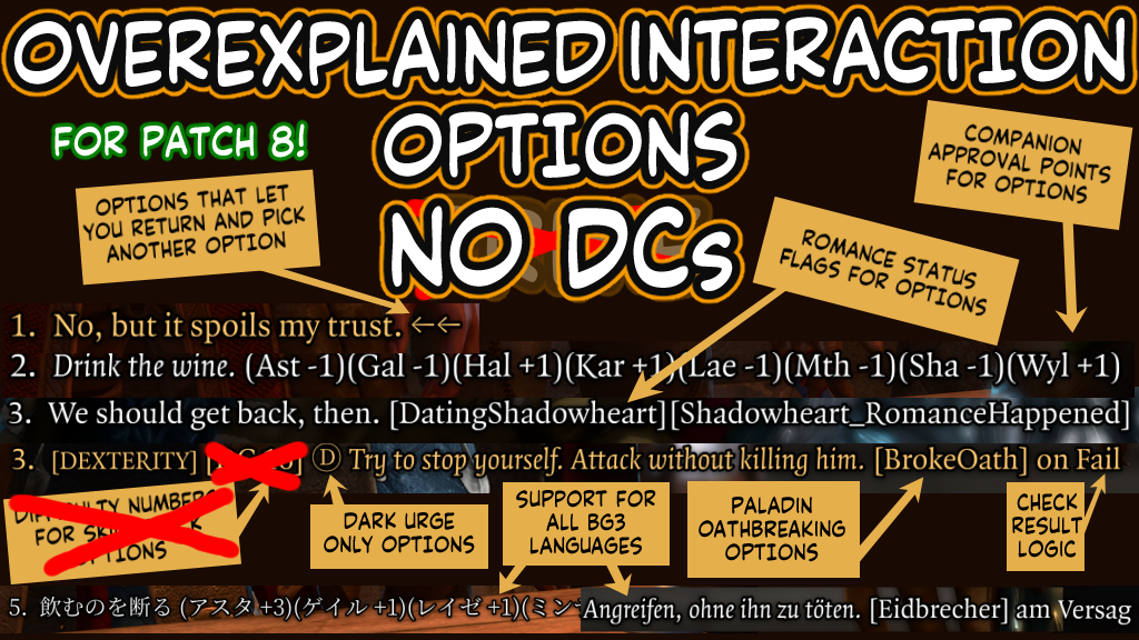 OIONoDCs – 对话中的审批和标志 (OIONoDCs – Approvals and Flags in Dialogues)