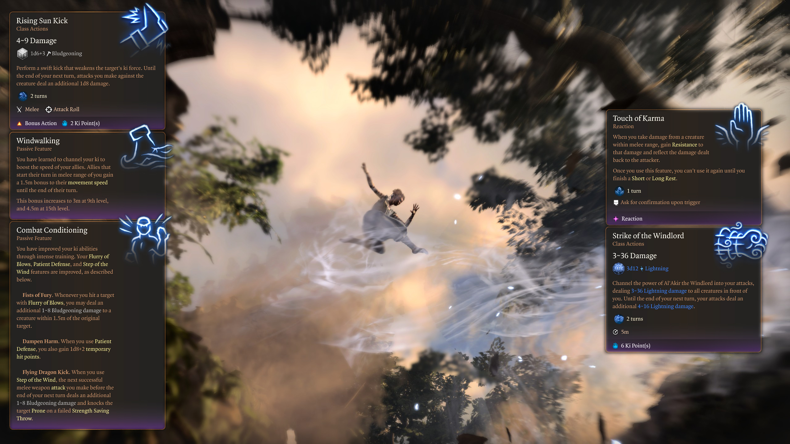 风行者僧侣副职业 (Way of the Windwalker Monk Subclass)