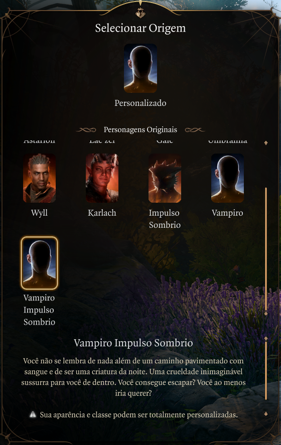 吸血鬼起源 PT-BR (Vampire Origin PT-BR)