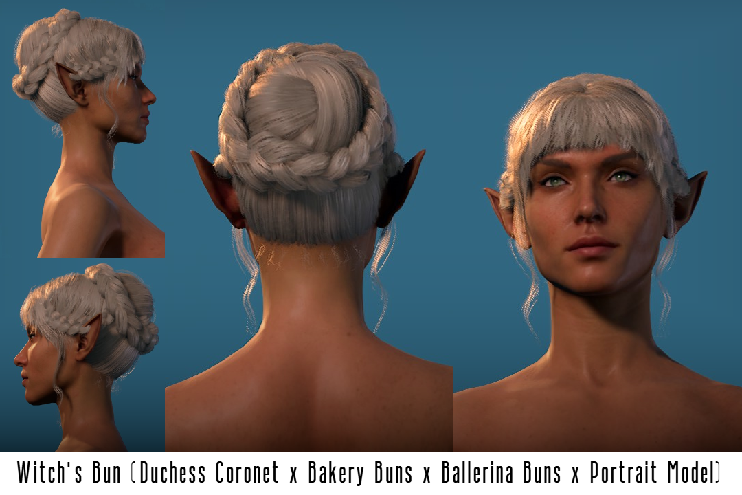 Sof的混搭发型 (Sof’s Mashup Hairs)