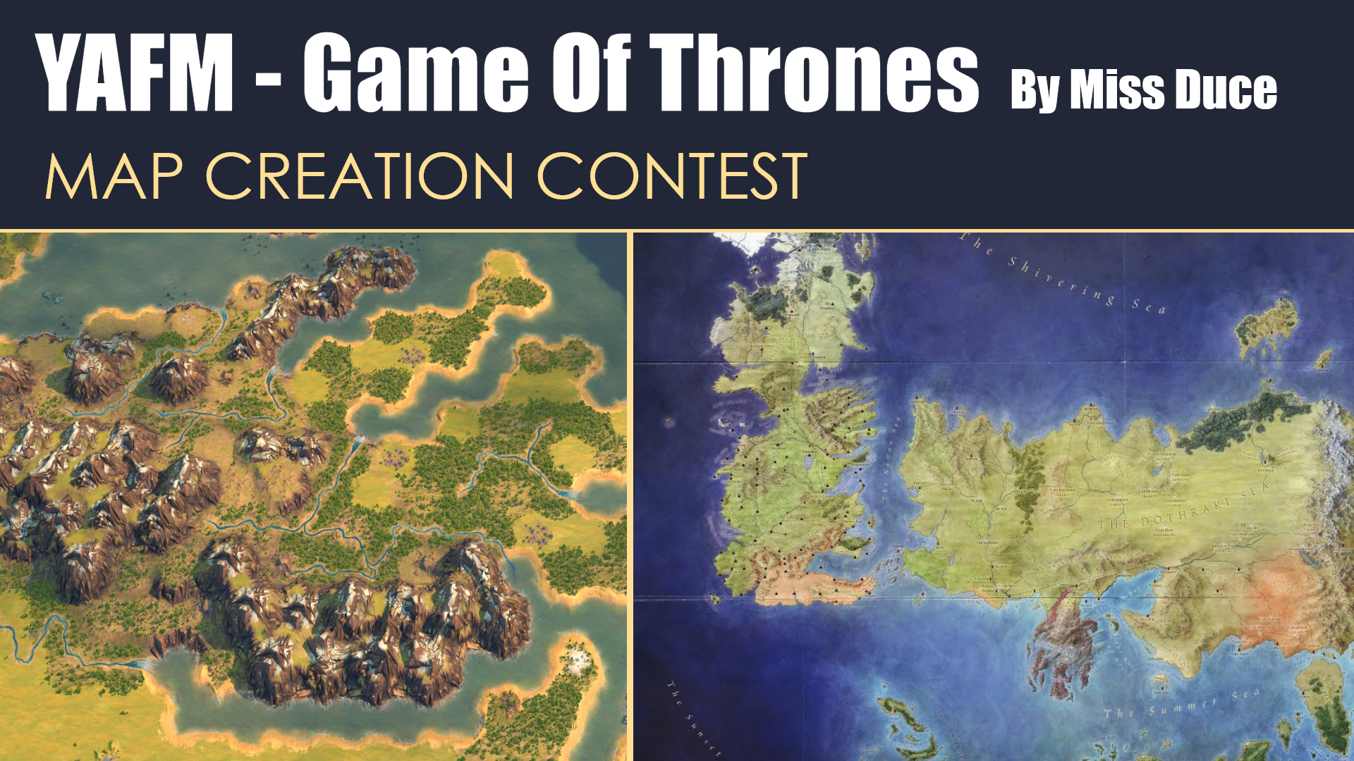 MAP] YAFM - Game of Thrones mod for Humankind - mod.io
