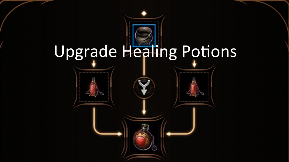 升级治疗药水 (Upgrade Healing Potions)
