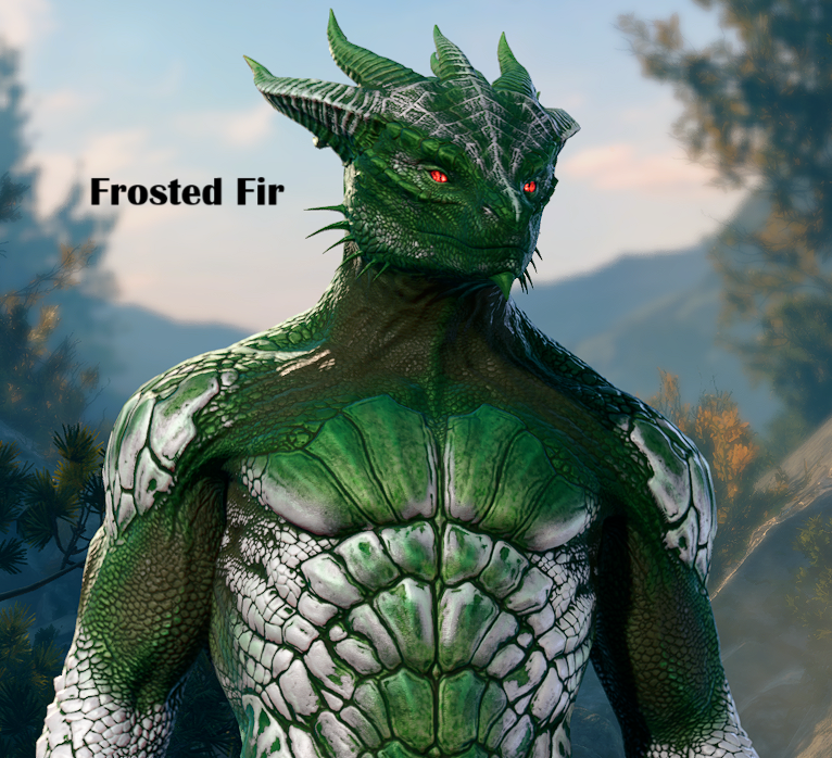 Wuffy 的冬日龙裔皮肤 (Wuffy’s Wintry Dragonborn Skins)