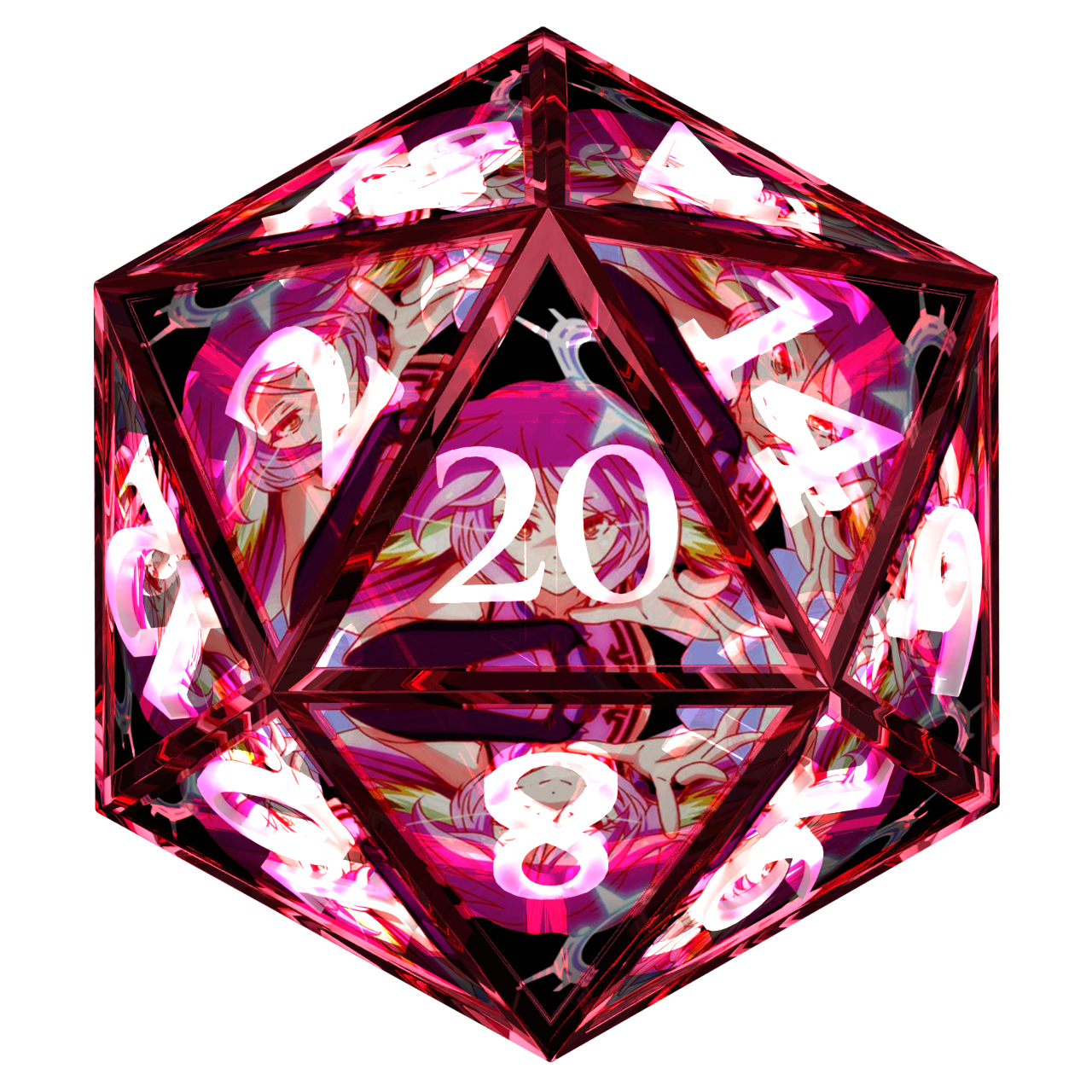 [动漫骰子] 吉布里尔 ([Anime Dice] Jibril)