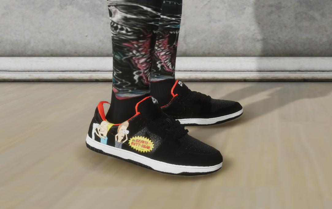 nike sb dunk beavis