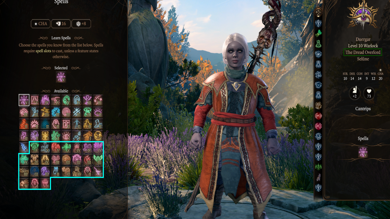 恐怖主宰 | 米斯拉的法术 – 兼容性 (Dread Overlord | Mystra’s Spells – Compatibility)