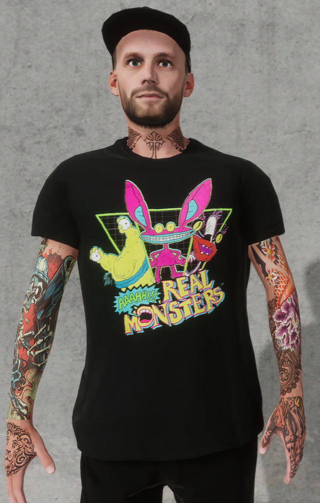 The 90 s Kid Nickelodeon Shirt Pack Mod For Skater XL Mod io