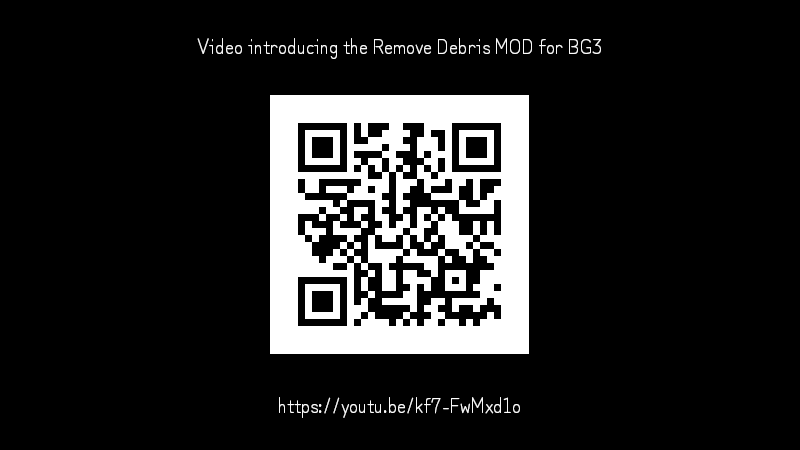 移除碎片 (Remove Debris)