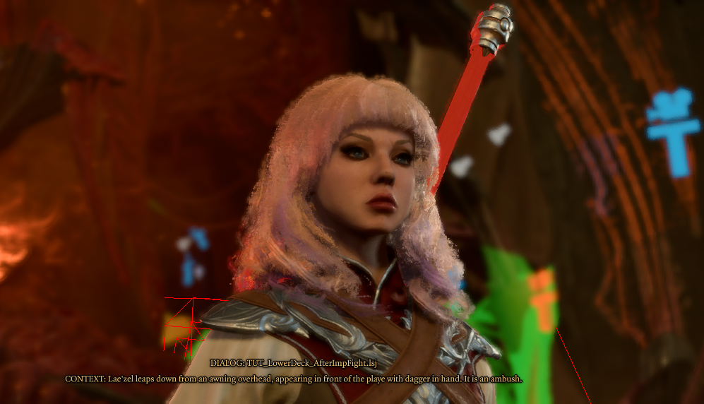 半精灵的 Rose 头像 (Rose Head for Half-Elf)