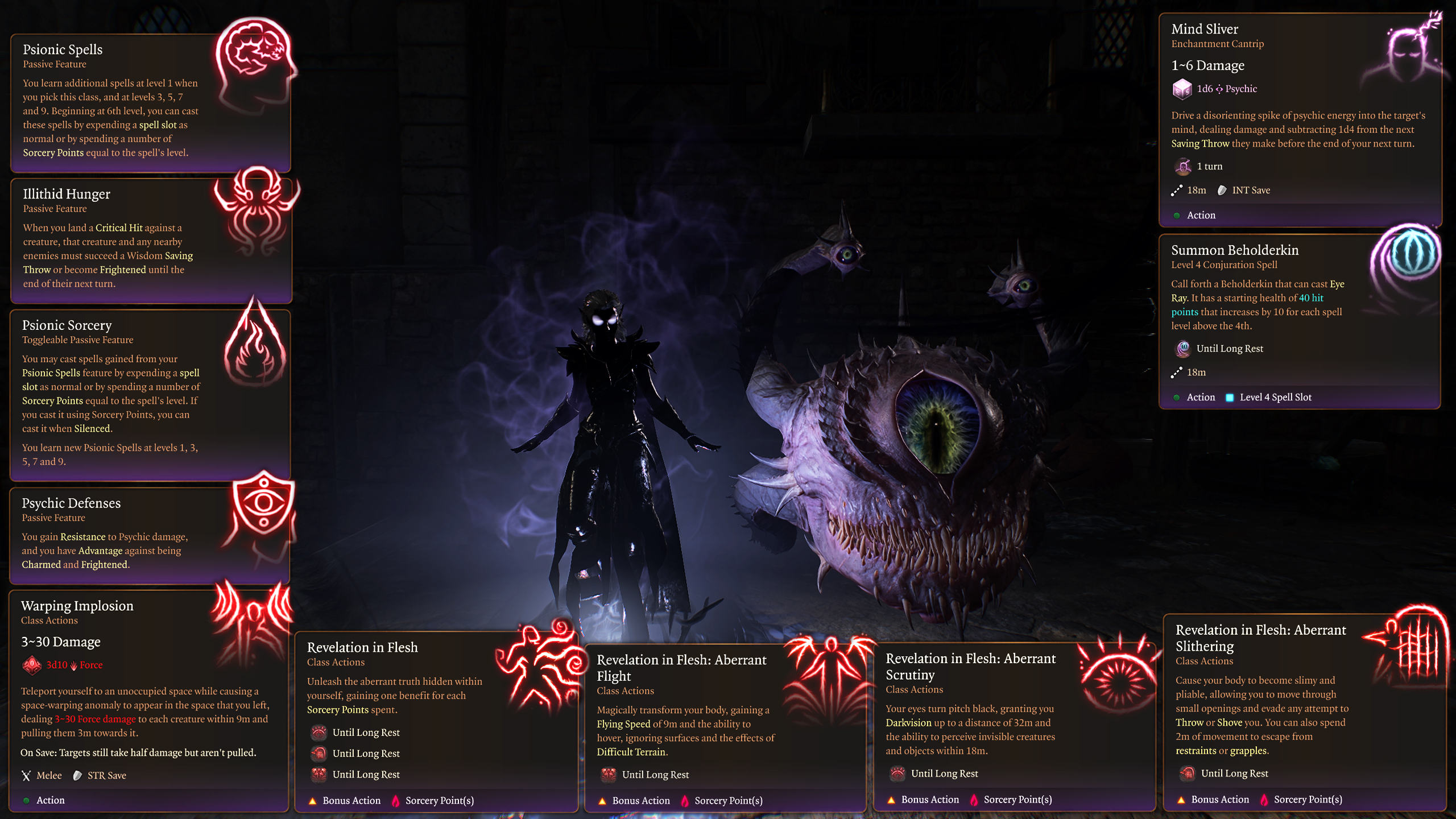 异常心灵术士副职业 (Aberrant Mind Sorcerer Subclass)