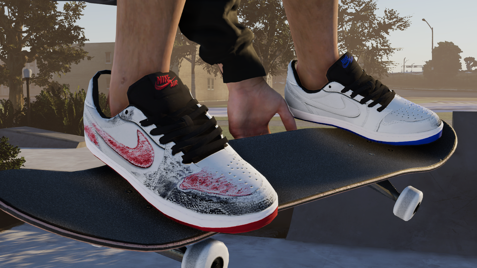 Jordan 1 SB Lance Mountain White mod for Skater XL - mod.io