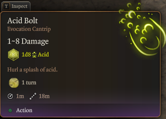 元素法术 (Elemental Cantrips)