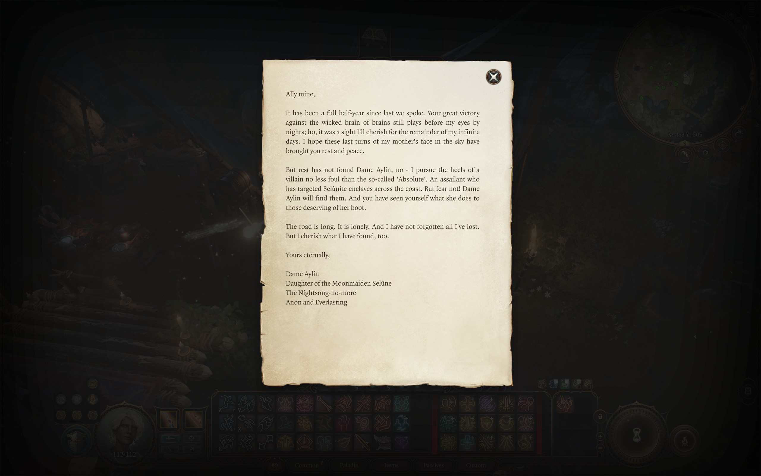 艾琳和伊索贝尔的结局信件 (Aylin and Isobel Epilogue Letters)