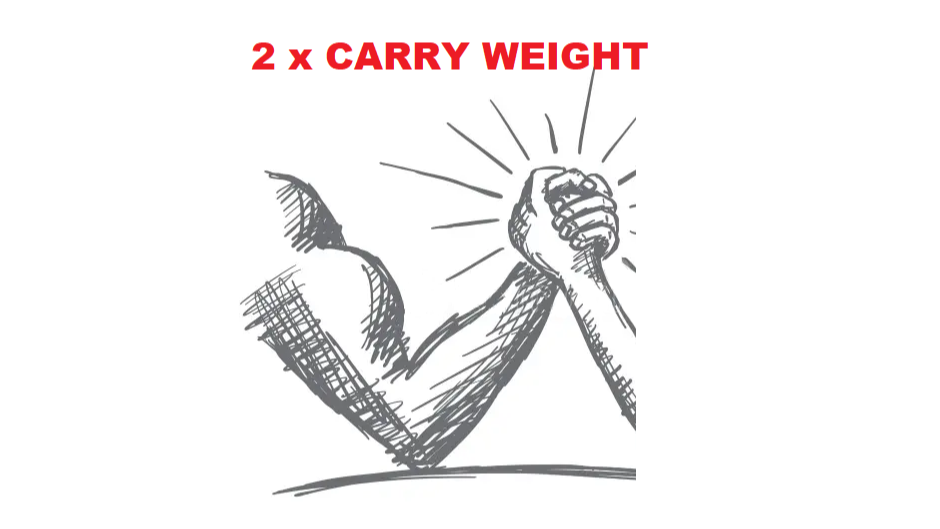 双倍负重 (Double carry weight)