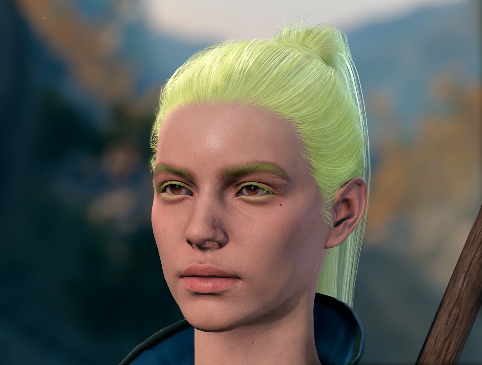 发色+眉毛和睫毛 (Hair Colour + Brows and Eyelashes)