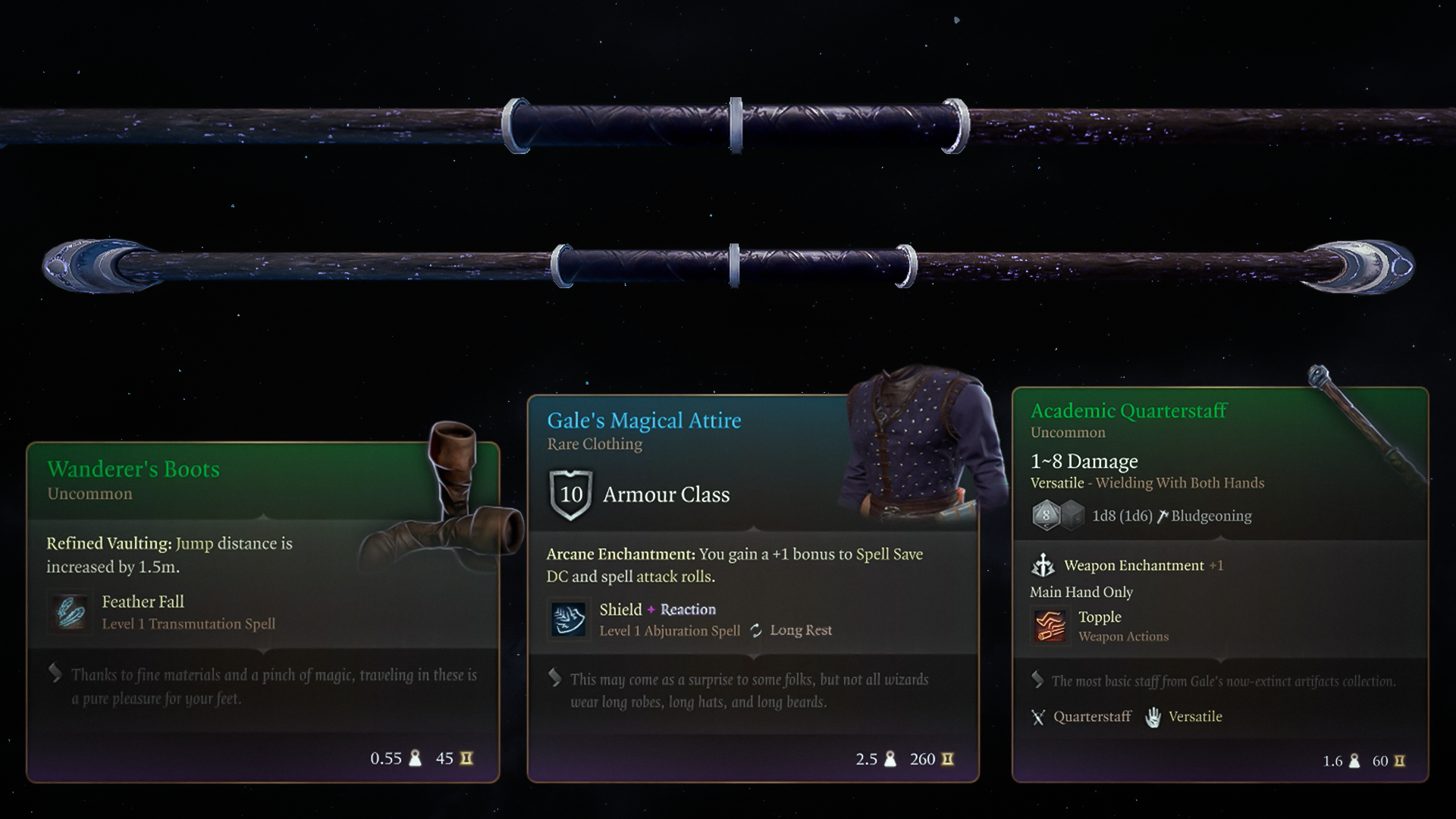 AzazeL 的 Gale 更佳初始装备 (Better Starting Gear for Gale by AzazeL)