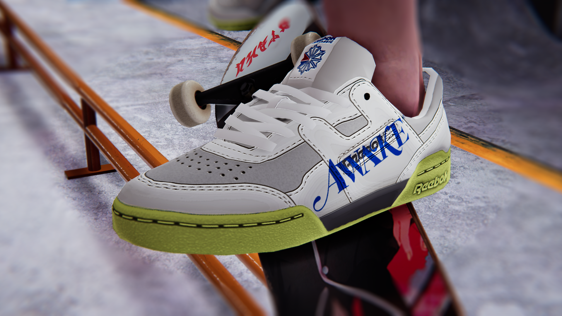 Reebok Classic Workout Plus &quot;Awake NY&quot; mod for Skater XL