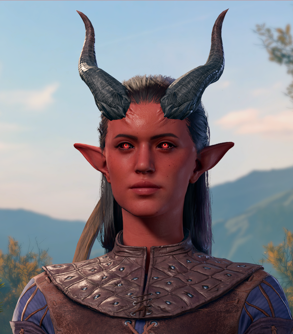 提夫林头部重制 (Tiefling Head Retextures)
